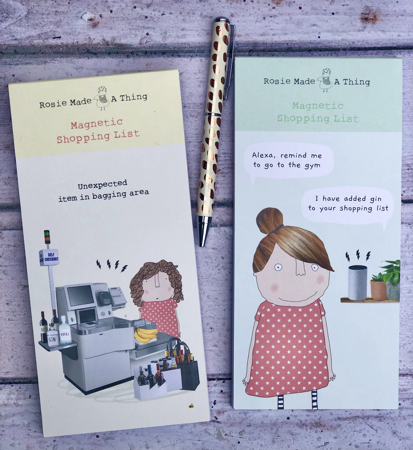 Magnetic List Pads by Rosie Made A Thing