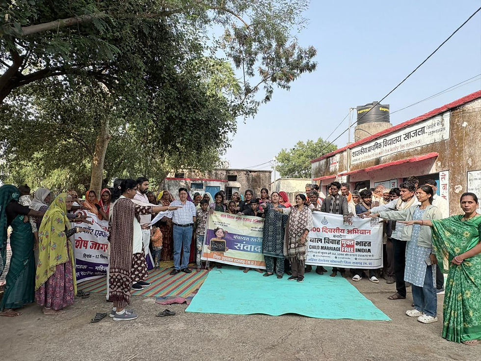 100 Day Campaign "Child Marriage Free India"