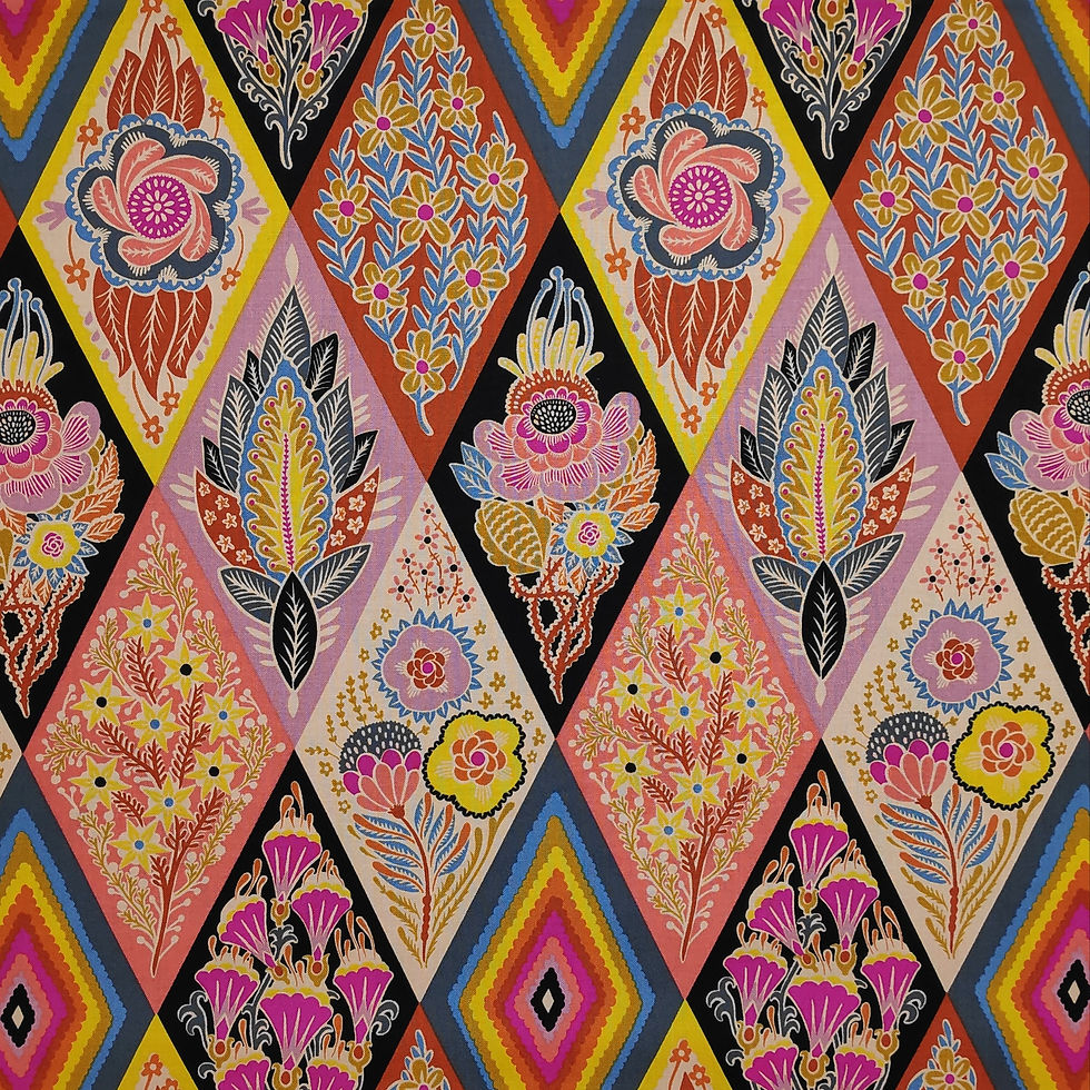 Tissu coton Socialite Honey