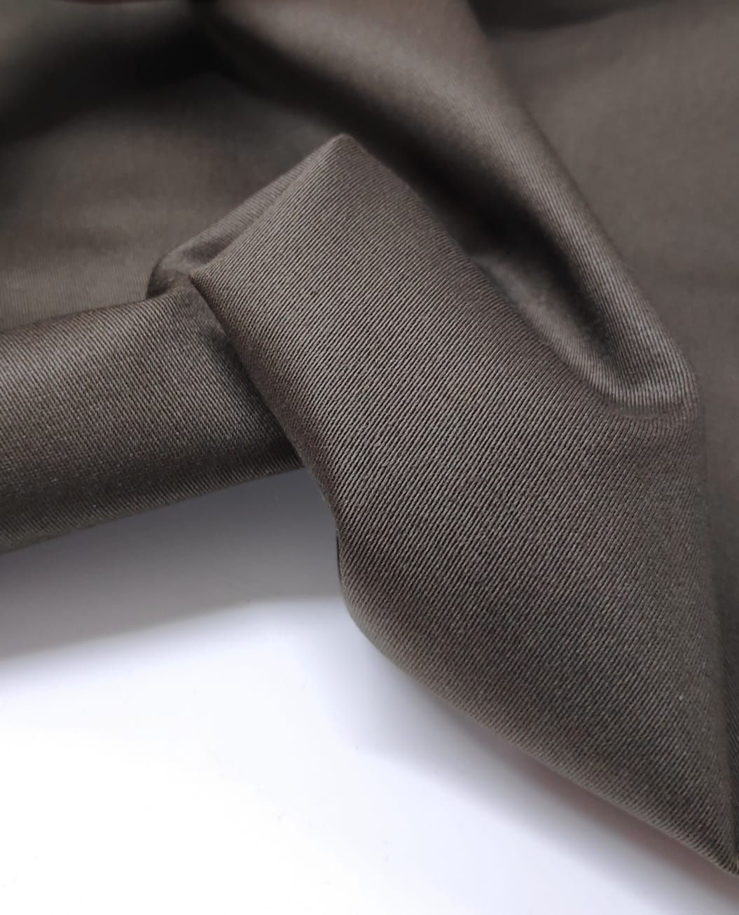 Tissu gabardine kaki