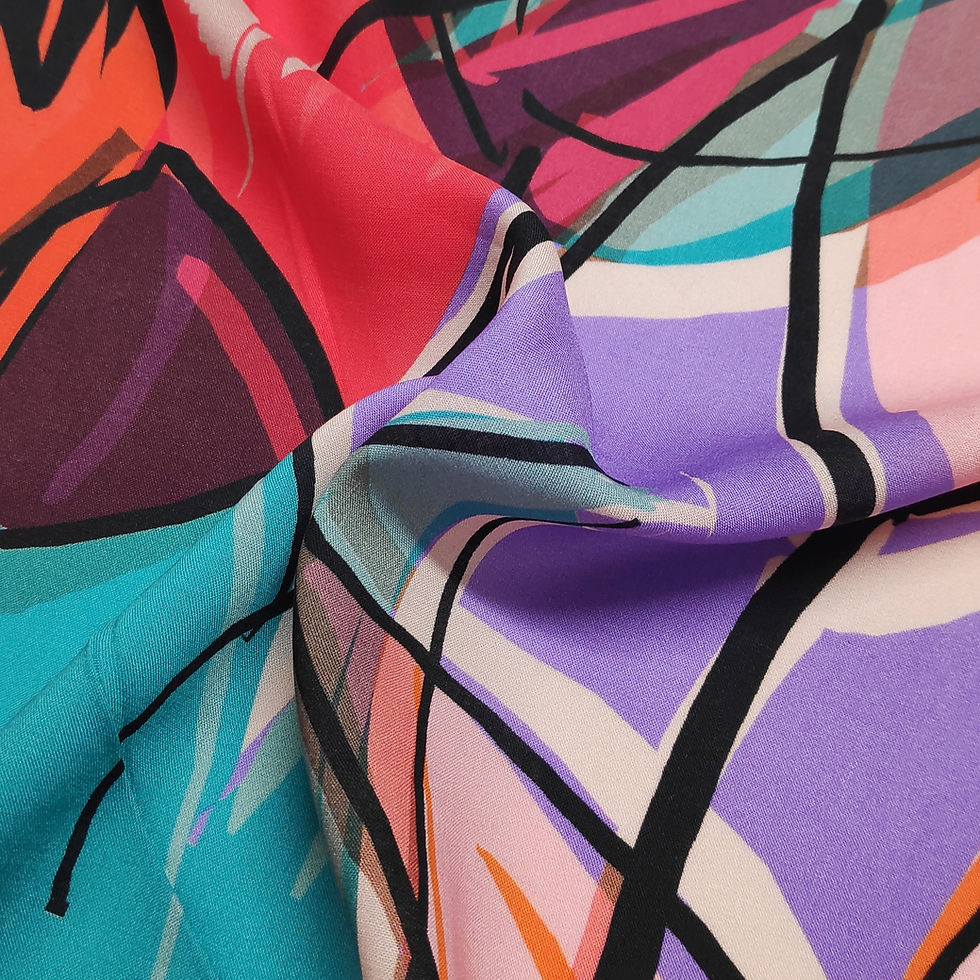Miniature : Tissu viscose Tulip ballet