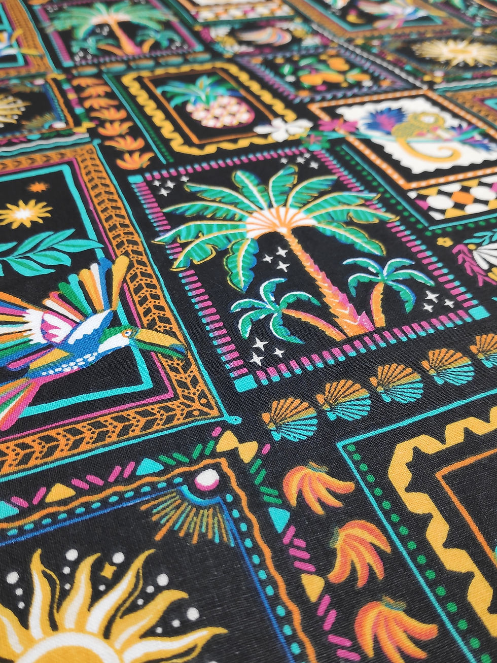 Miniature : Tissu popeline Acapulco