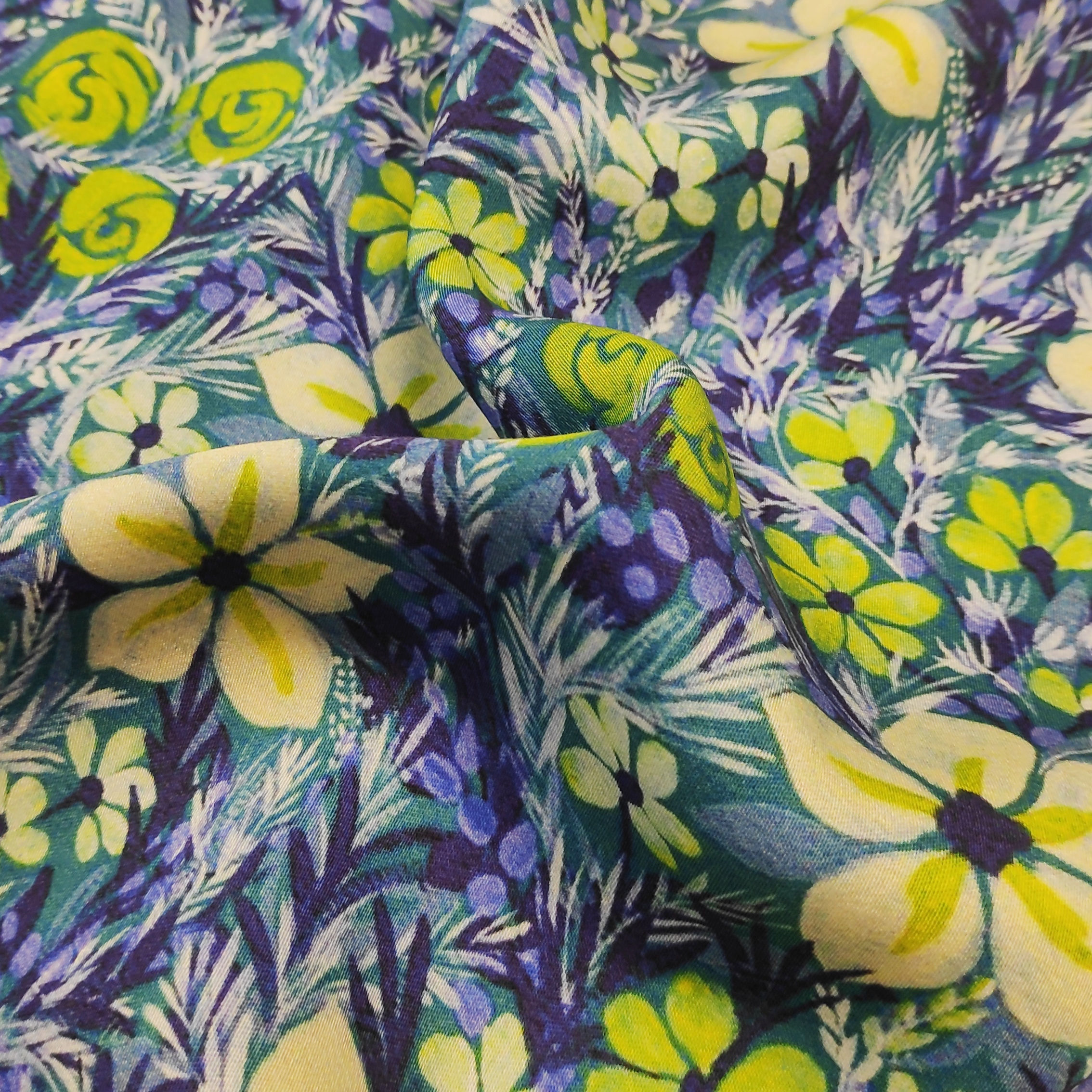 Tissu satin viscose Johanna