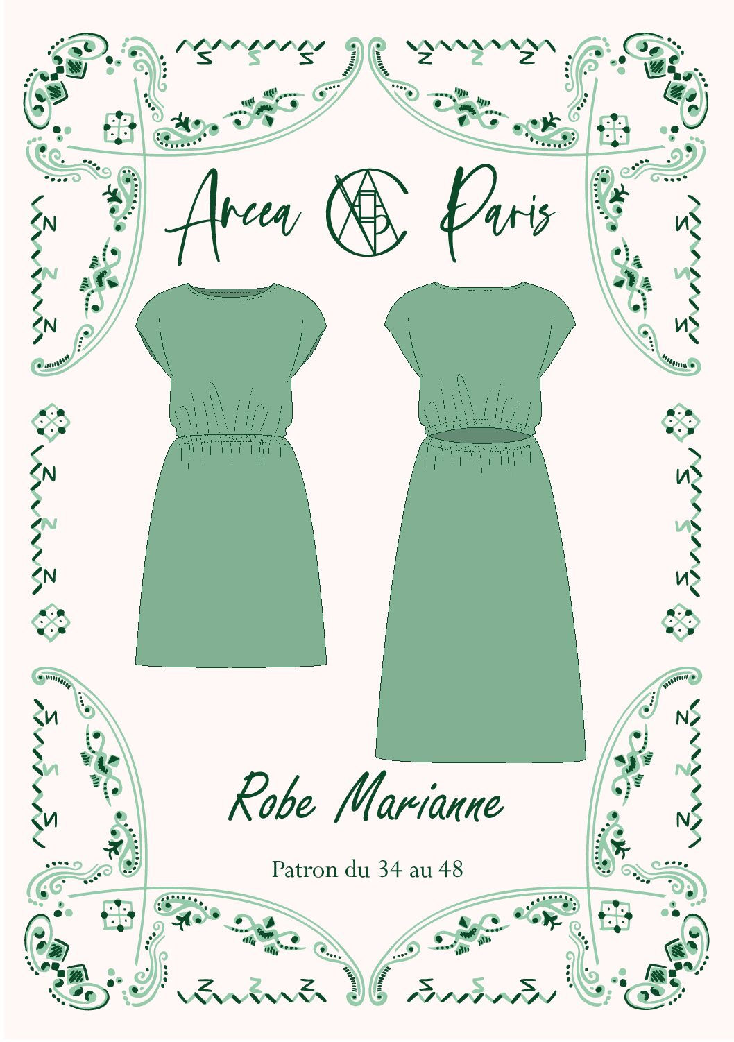 Patron Robe Marianne