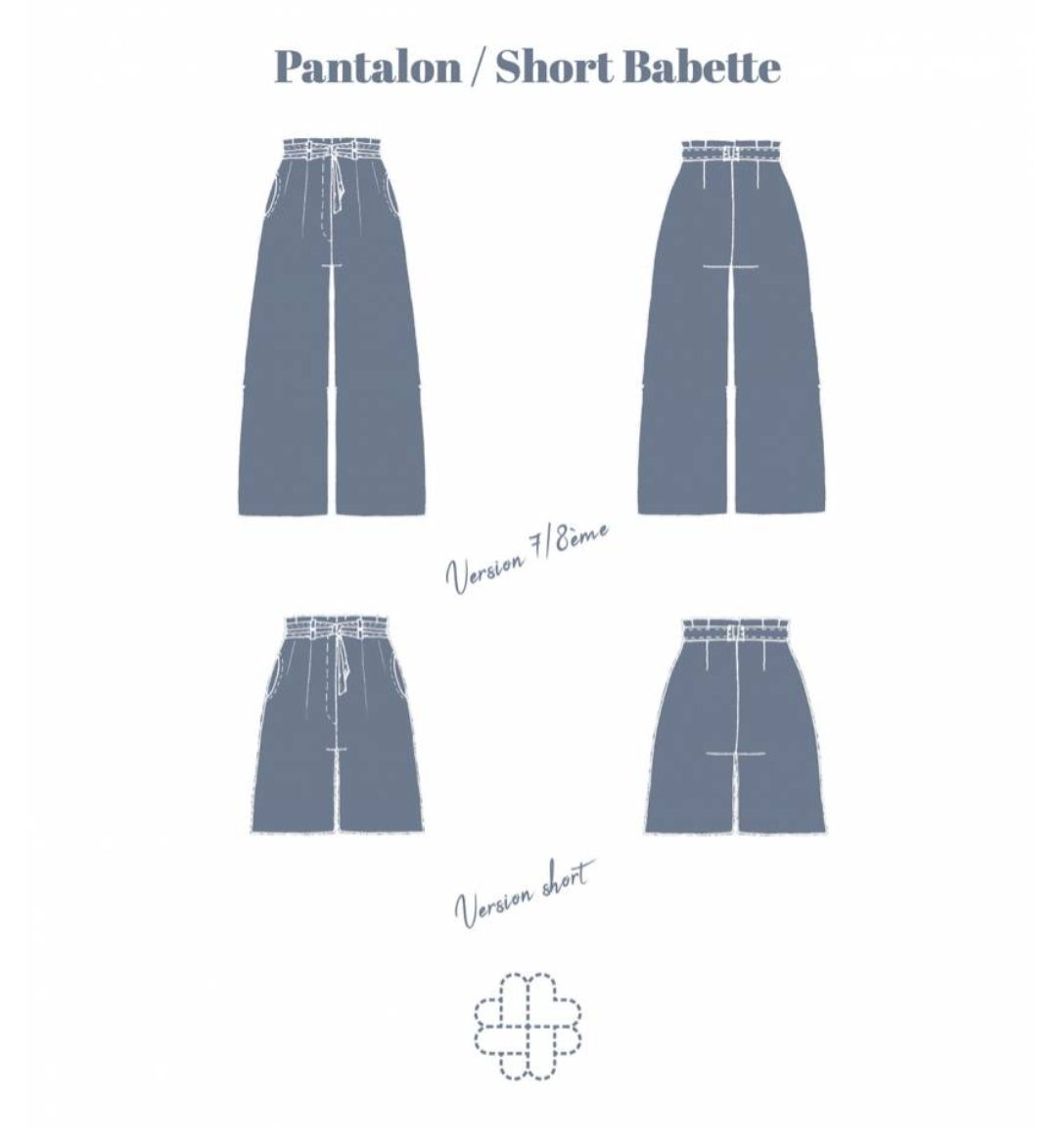 Patron Pantalon Babette