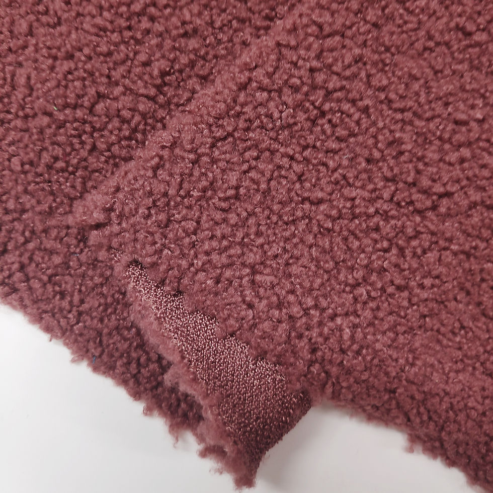 Bouclette lie de vin