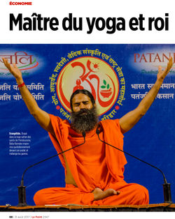 Le Point / Baba Ramdev / Inde
