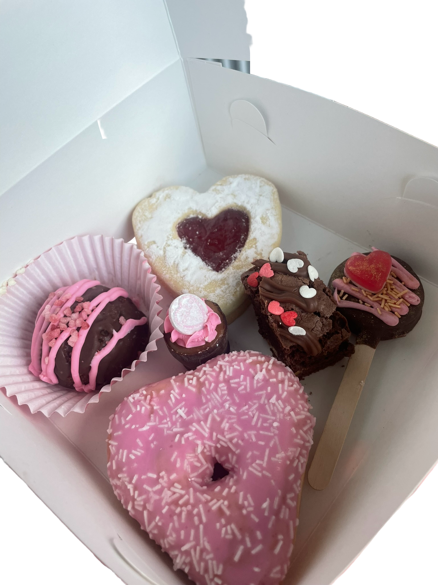 2 person valentines sweet treat box
