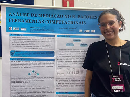Protagonismo dos estudantes marcou a participação do LInCA na StatWeek 2026
