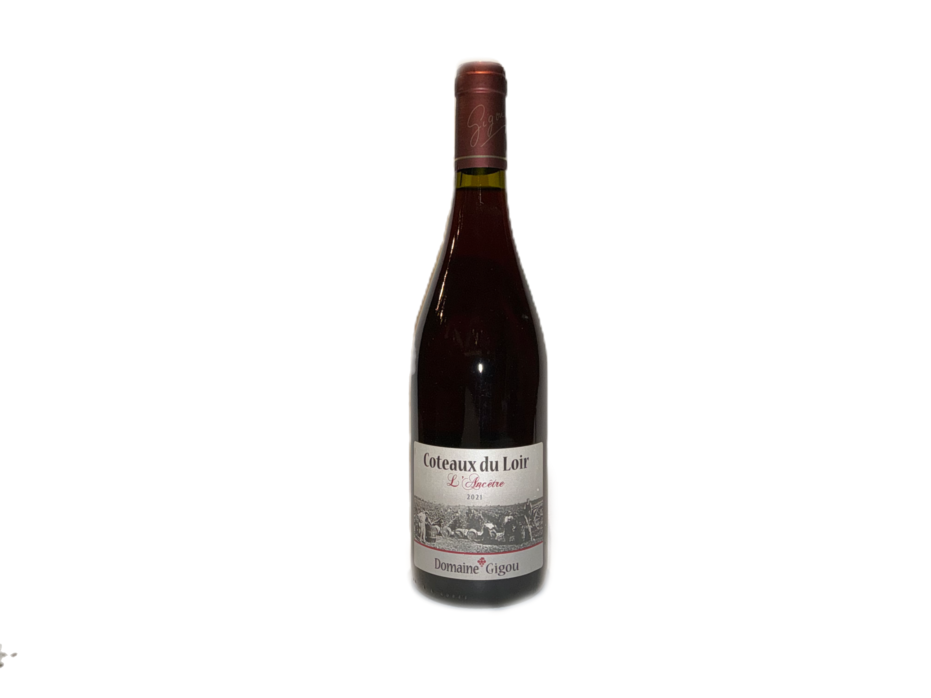 Fles rode wijn "L'Ancêtre"