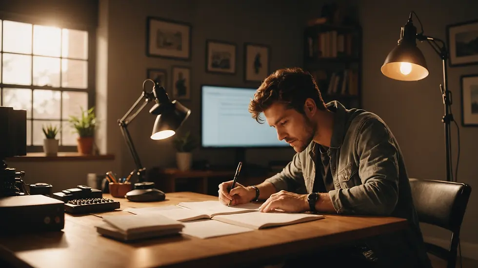 Creative scriptwriting process