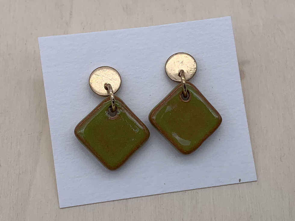 Miniatura: Orecchini Quadrato