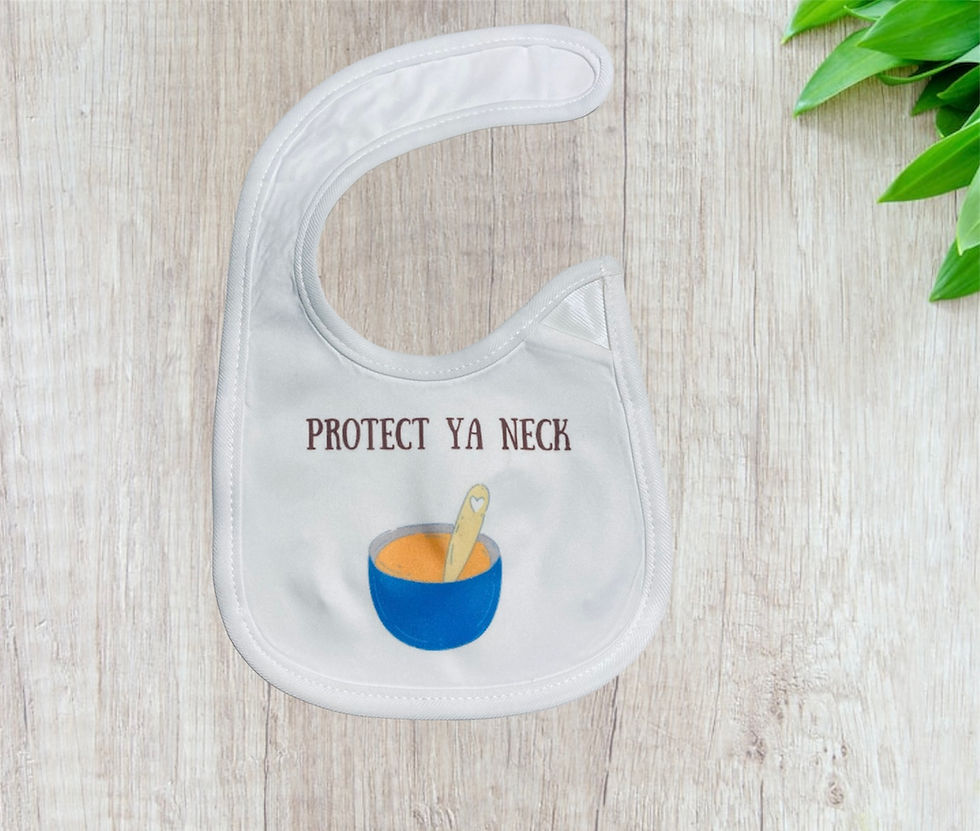 Thumbnail: Protect Ya Neck Baby bib