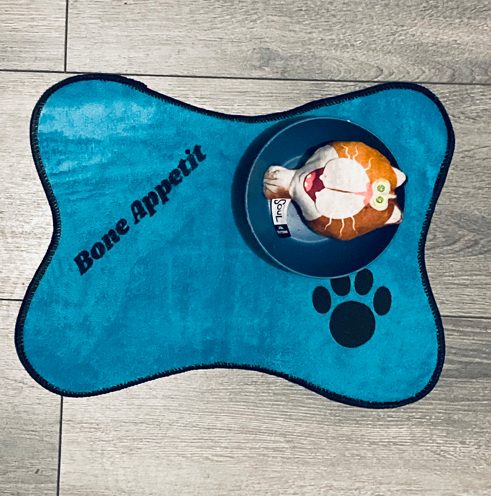 Thumbnail: Dog Feeding Bowl Placemat