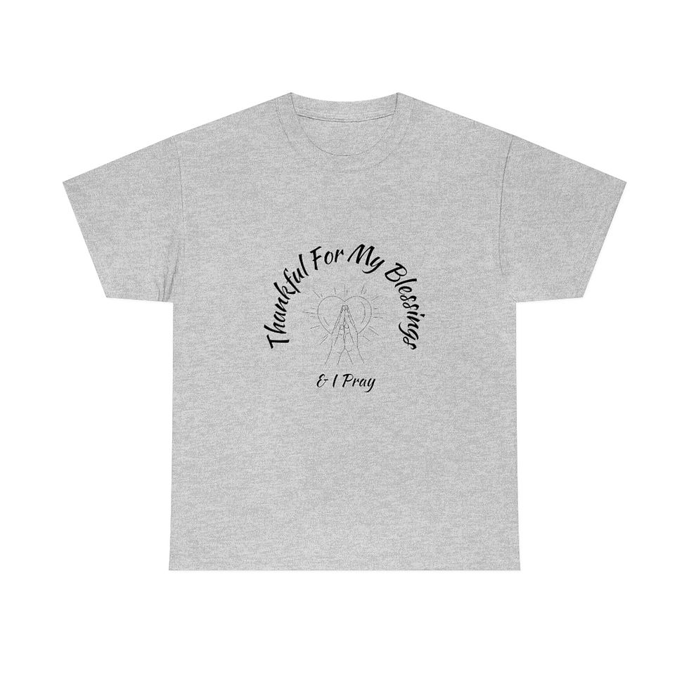Thumbnail: Thankful for my Blessings - Unisex Heavy Cotton Tee