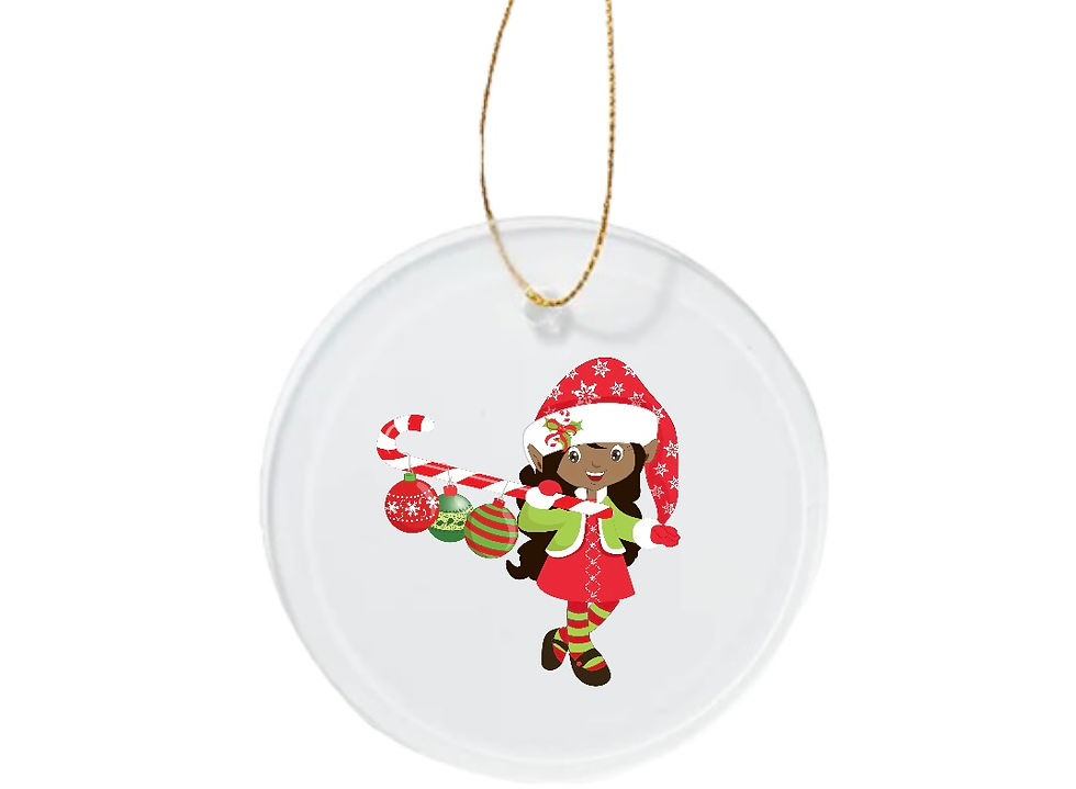 Thumbnail: Elves Christmas Ornament (Set of 5) 