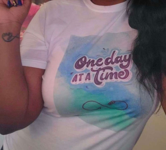 Thumbnail: One Day At A Time - Unisex T-Shirt