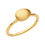 Thumbnail: Links of London Hope 18kt Yellow Gold Satin Ring