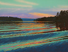 Barry Smylie | Bell Lake, Acrylic, CANADA