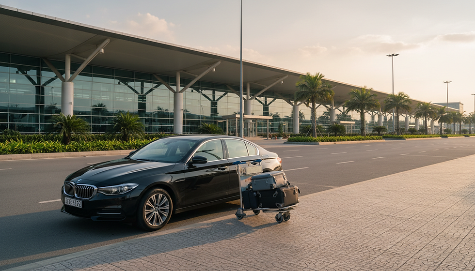 Private Car with Driver in Vietnam for Airport Transfers and Family Travel