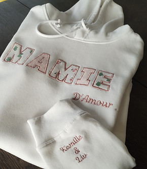 Sweat personalisé Mom's Fav MAMIE D'Amour