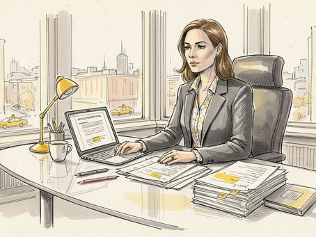 Efterlevnadsansvarig granskar översatta dokument