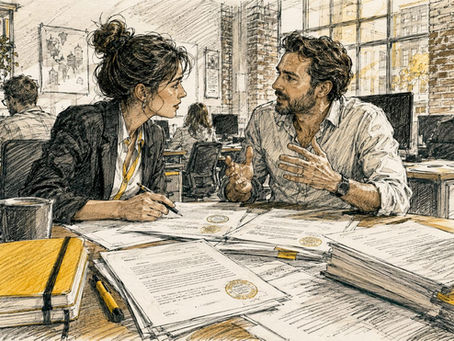Collaborative translation document review in office