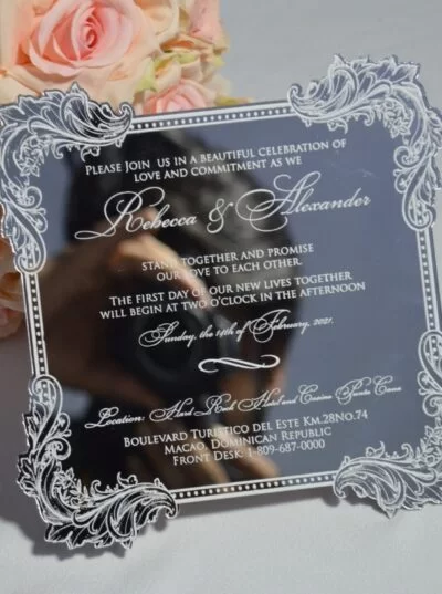 Acrylic invitation
content media
