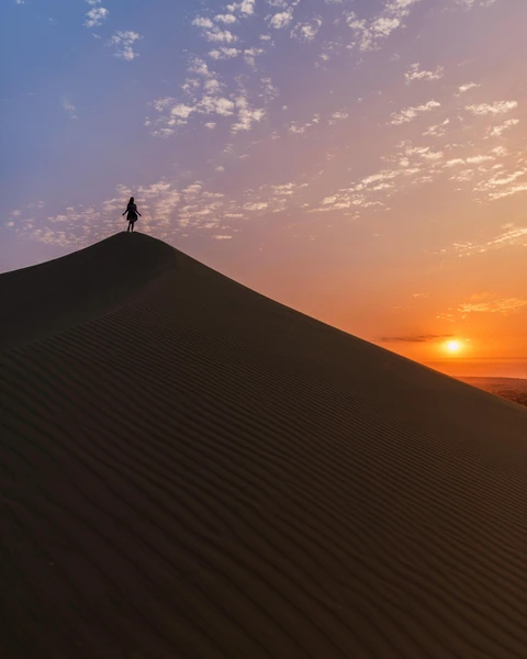 En medio del desierto