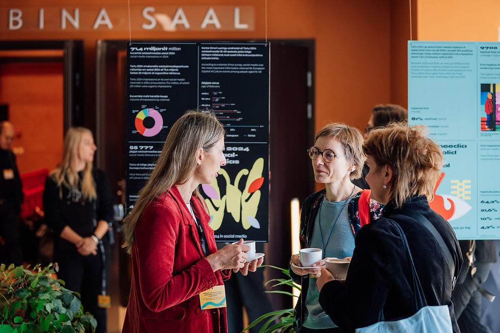 Galerii meie koolis toimunud kultuurikompassist „Kas me sellisest kultuuripealinnast unistasimegi?”