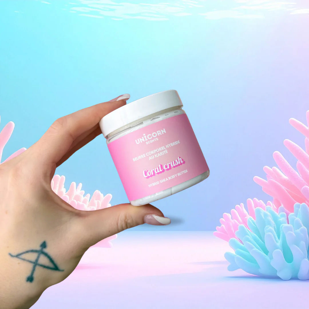 Beurre de karité hybride - Coral Crush