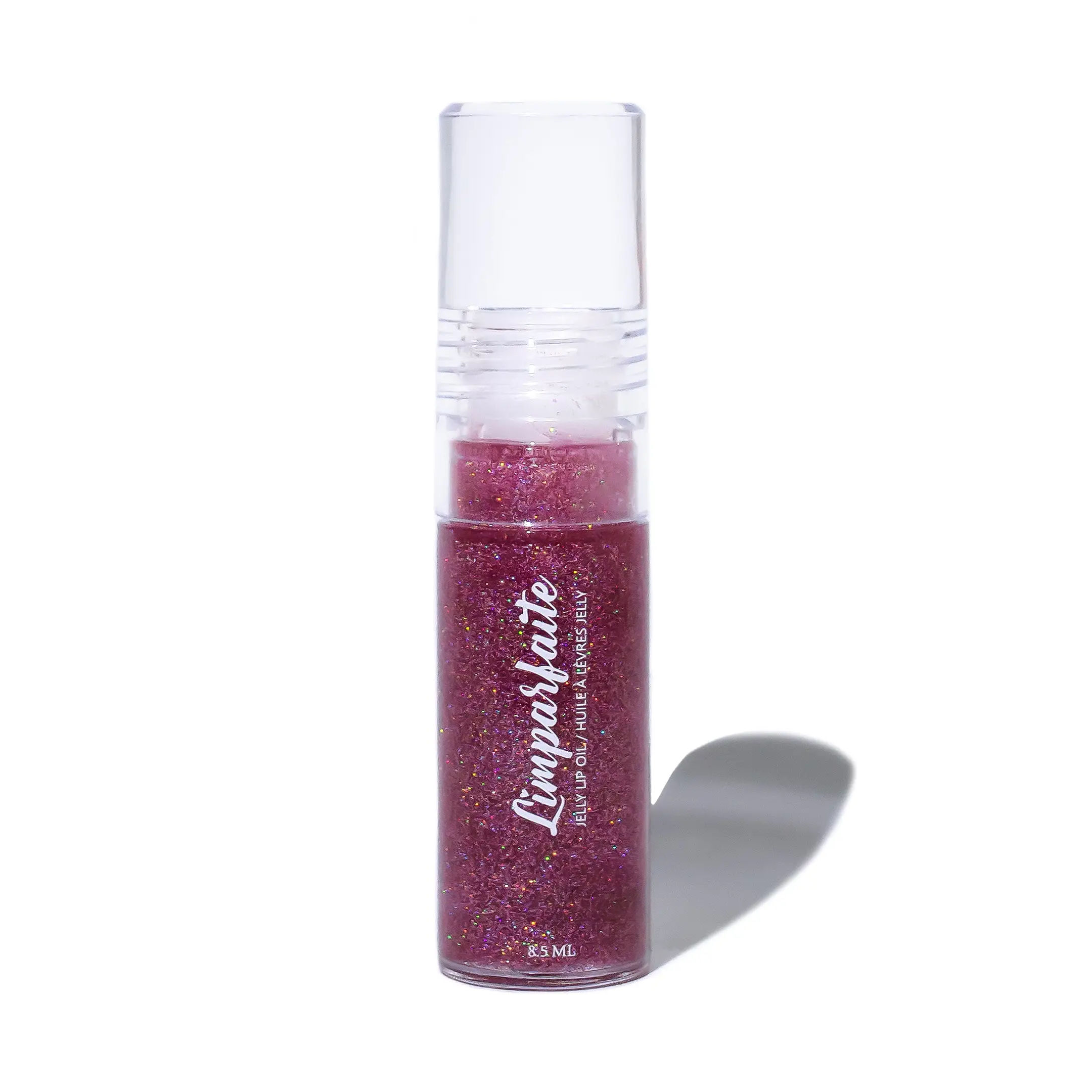 Jelly lip oil glitters aux fraises