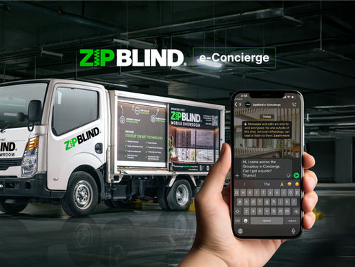 ZipBlind e-Concierge: Innovation in Service, Designed for You