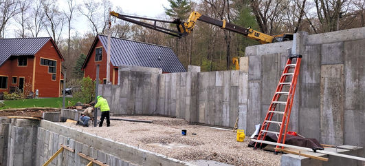 Steel Posts for Garage slab Support.jpg