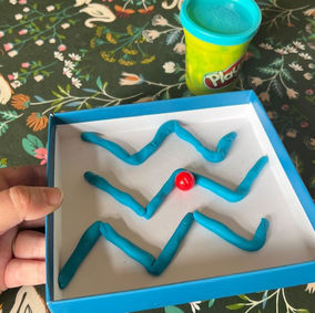 Build Your Own Playdough Maze