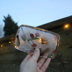 Pre-Writing Club: Ice Decorations