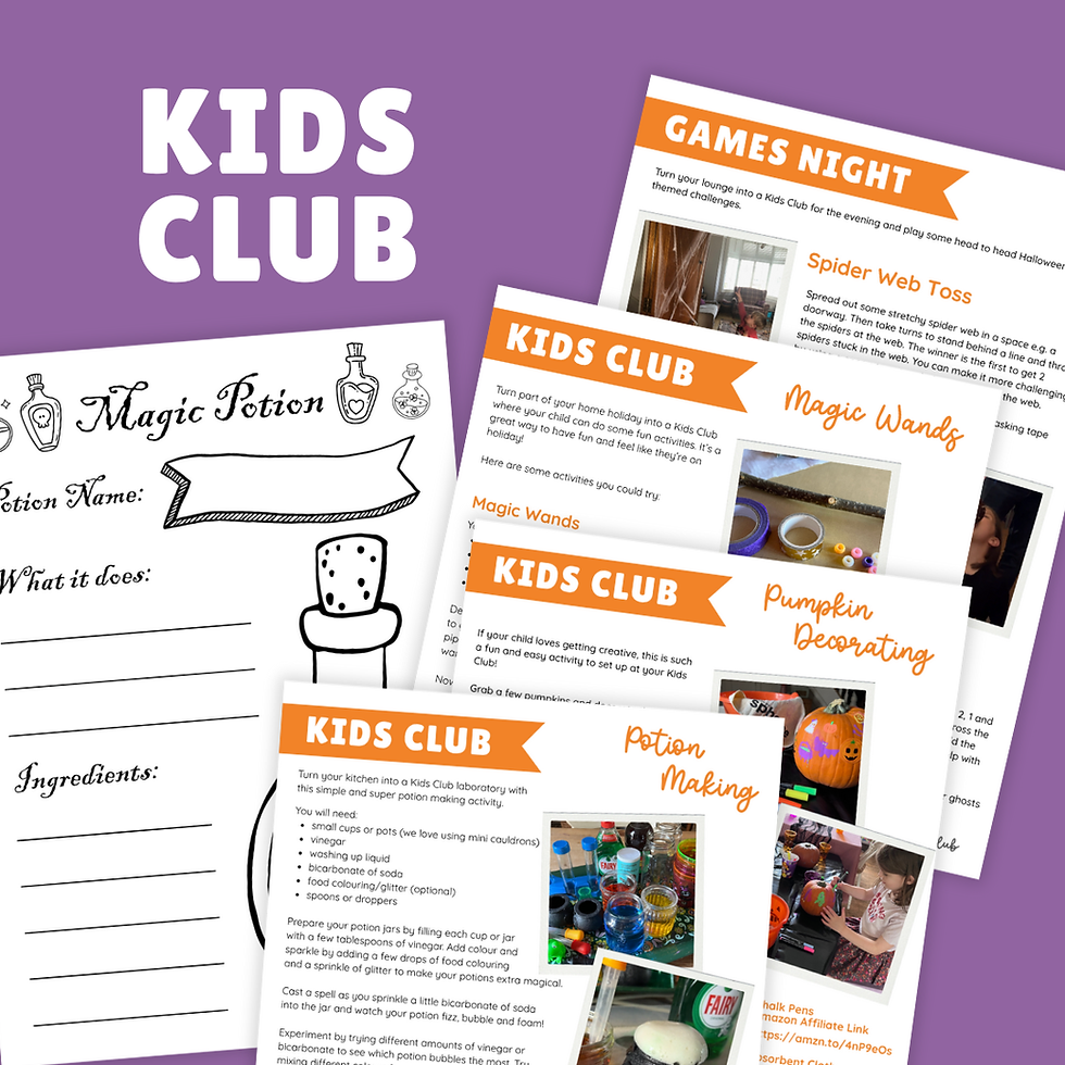 Thumbnail: Holiday at Home Activity Pack (+ Halloween Templates)