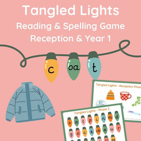 Tangled Lights - Reading & Spelling