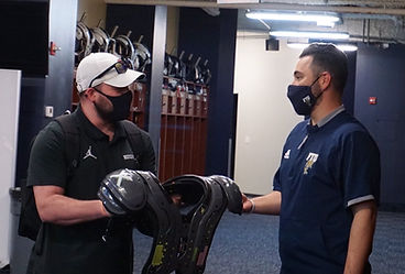 Equipment Manager at work