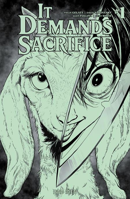 IT DEMANDS SACRIFICE #1 (OF 4) CVR J ADAM POLLINA GLOW IN THE DARK - PREORDER