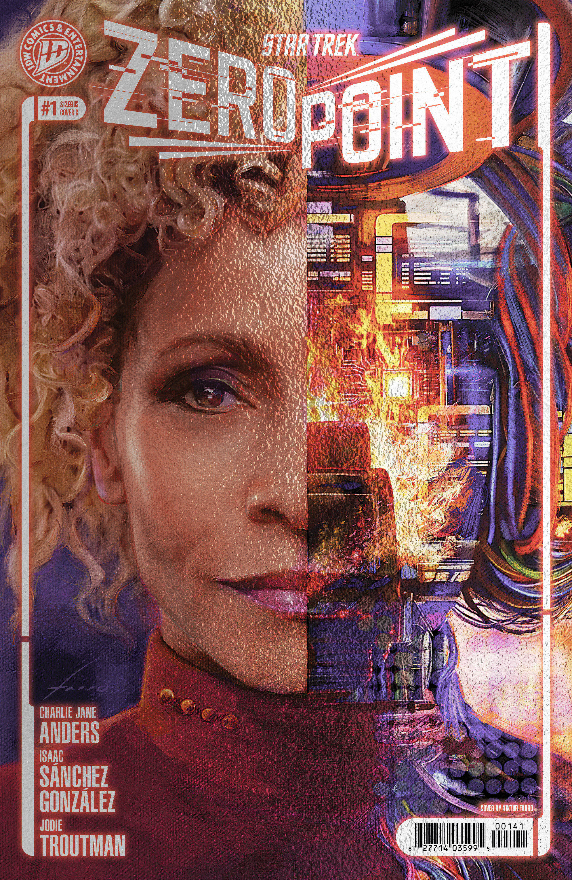Star Trek: Zero Point #1 Variant C Foil (Farro) - PREORDER