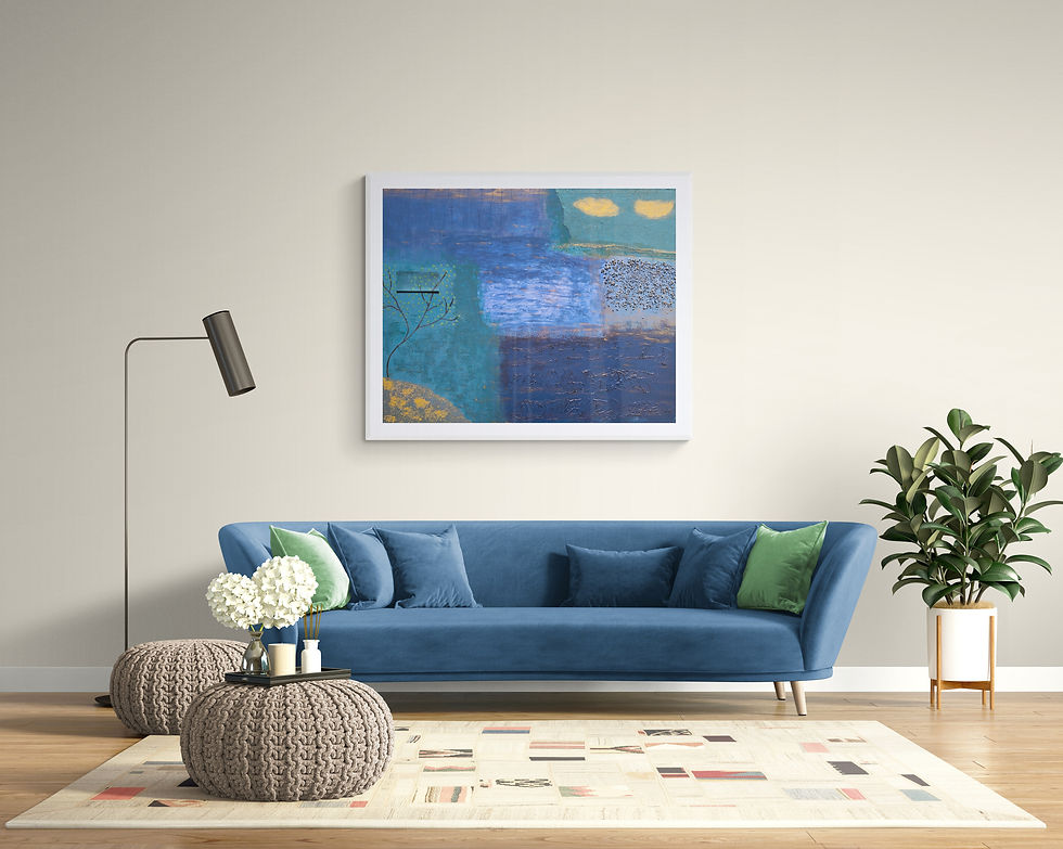 ABSTACT LANDSCAPE 3 MEDITERRANEO