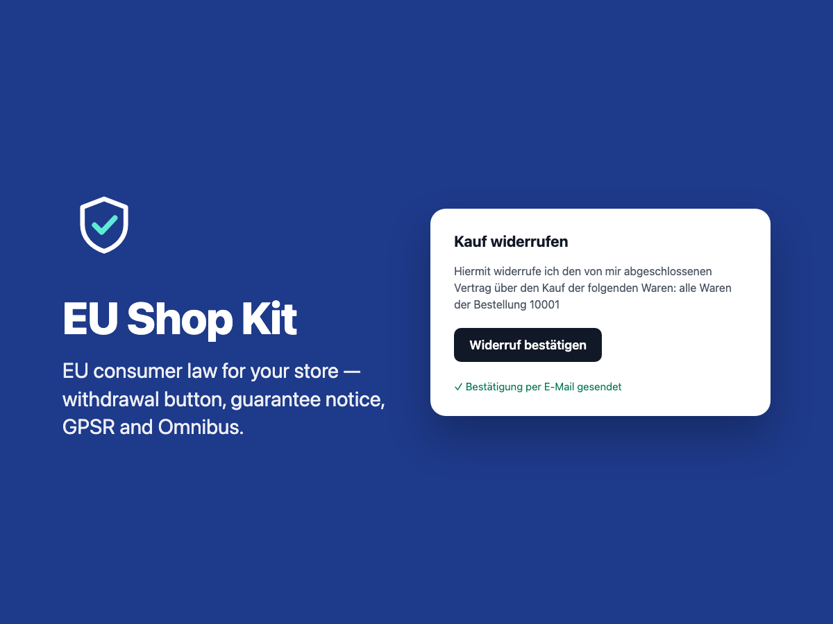 EU Shop Kit screenshot 1
