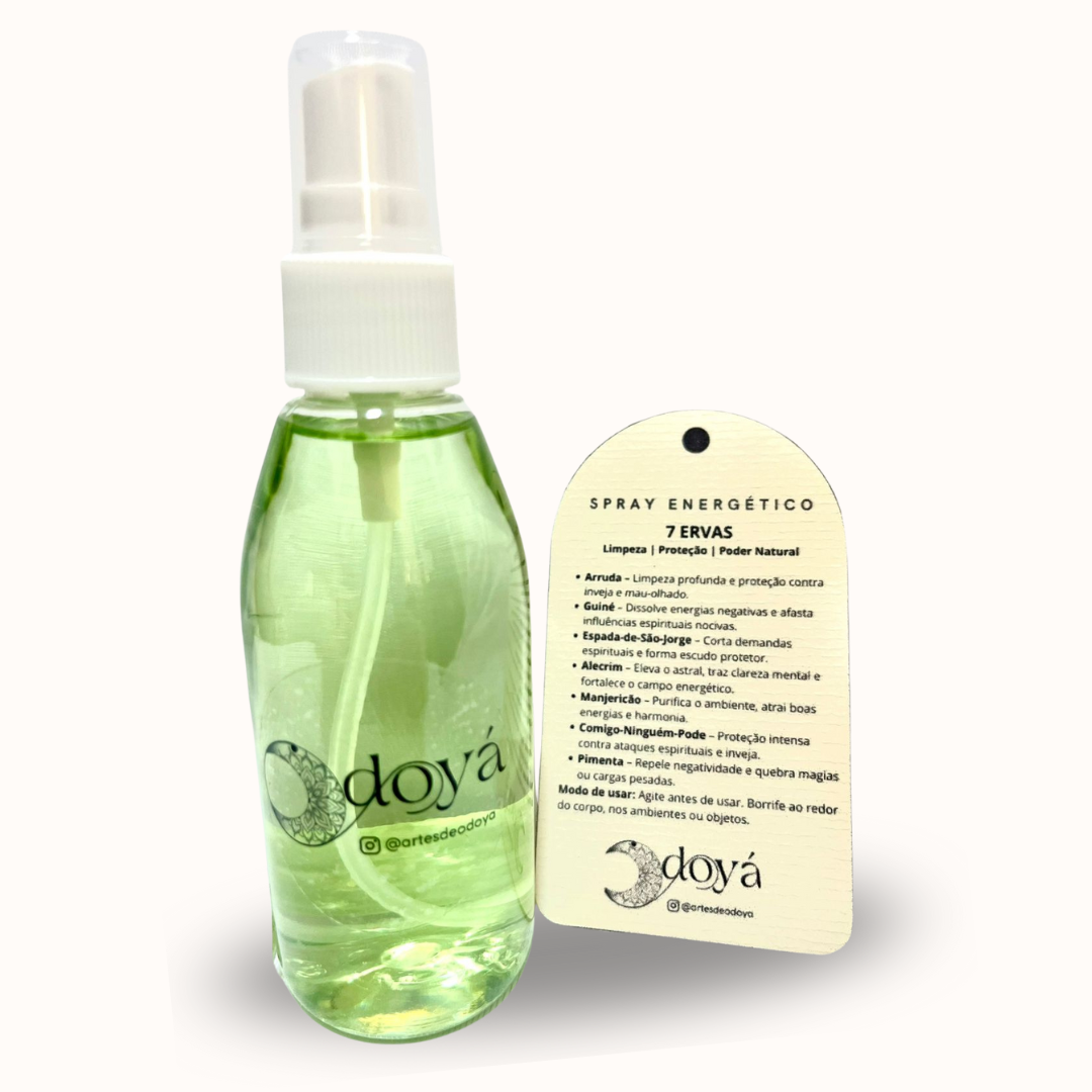 Spray energético 7 ervas