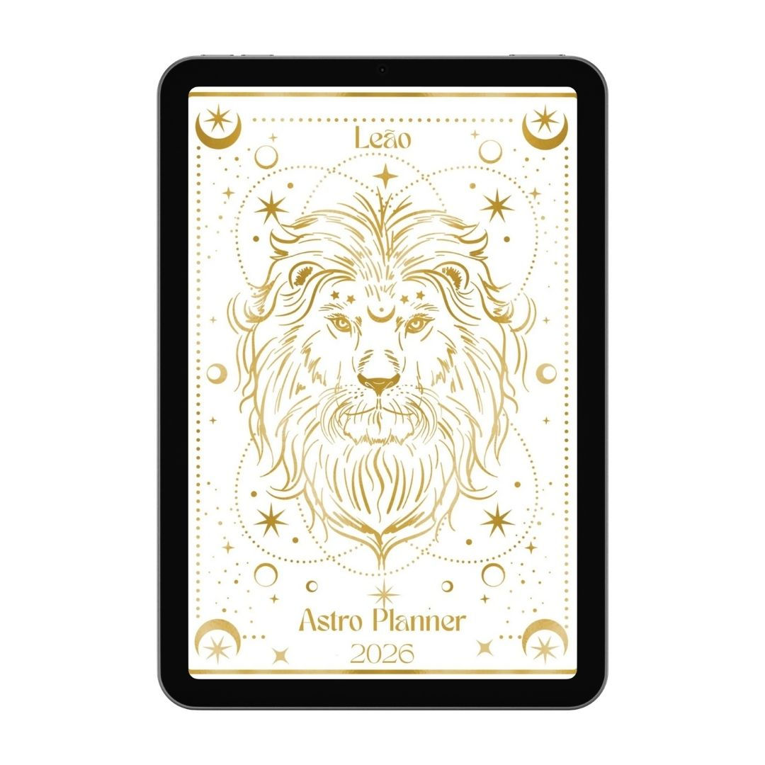 Planner Digital 2026 Signo Leão