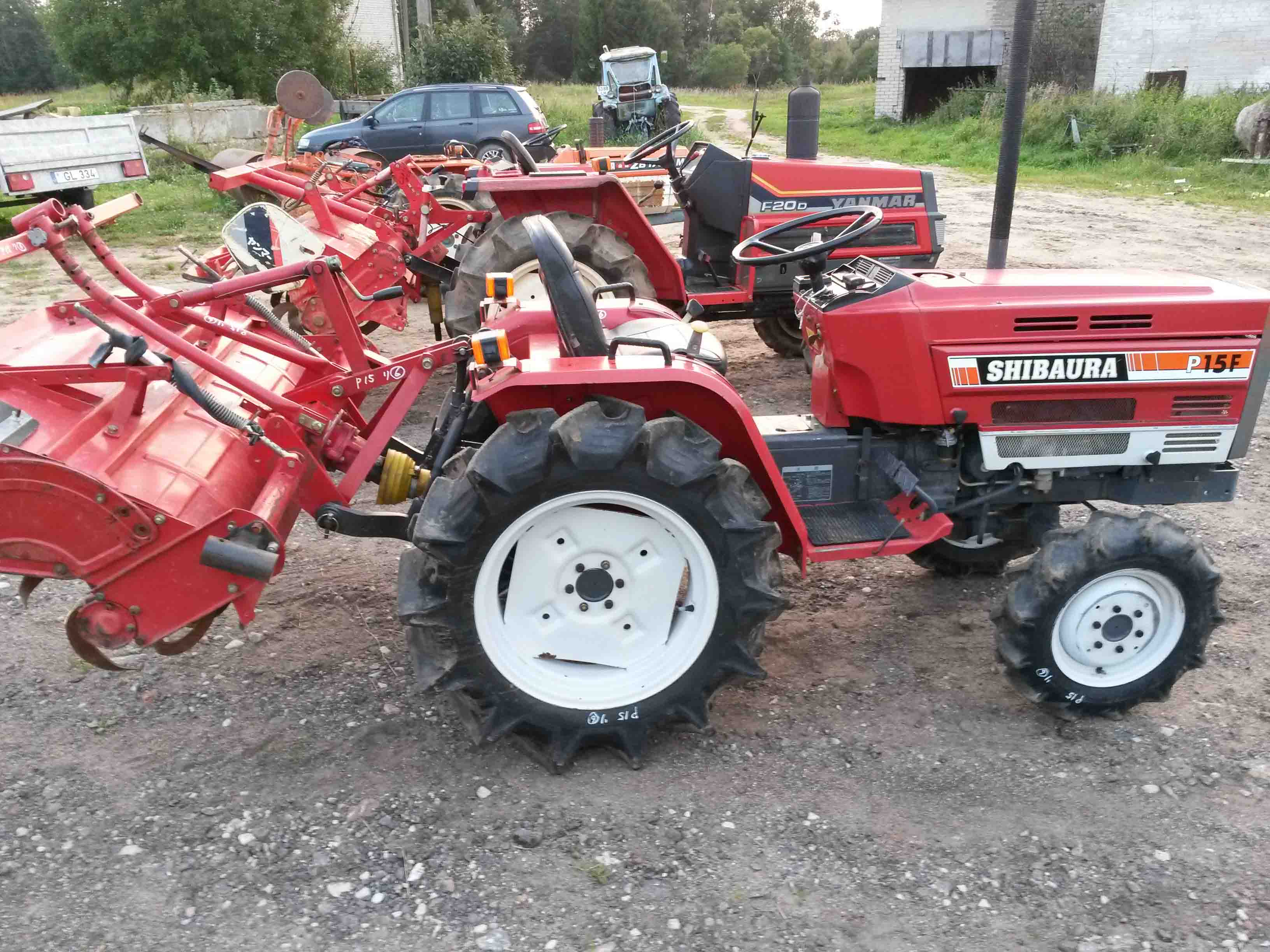 Shibaura P15F NIPPON compact tractors from Japan