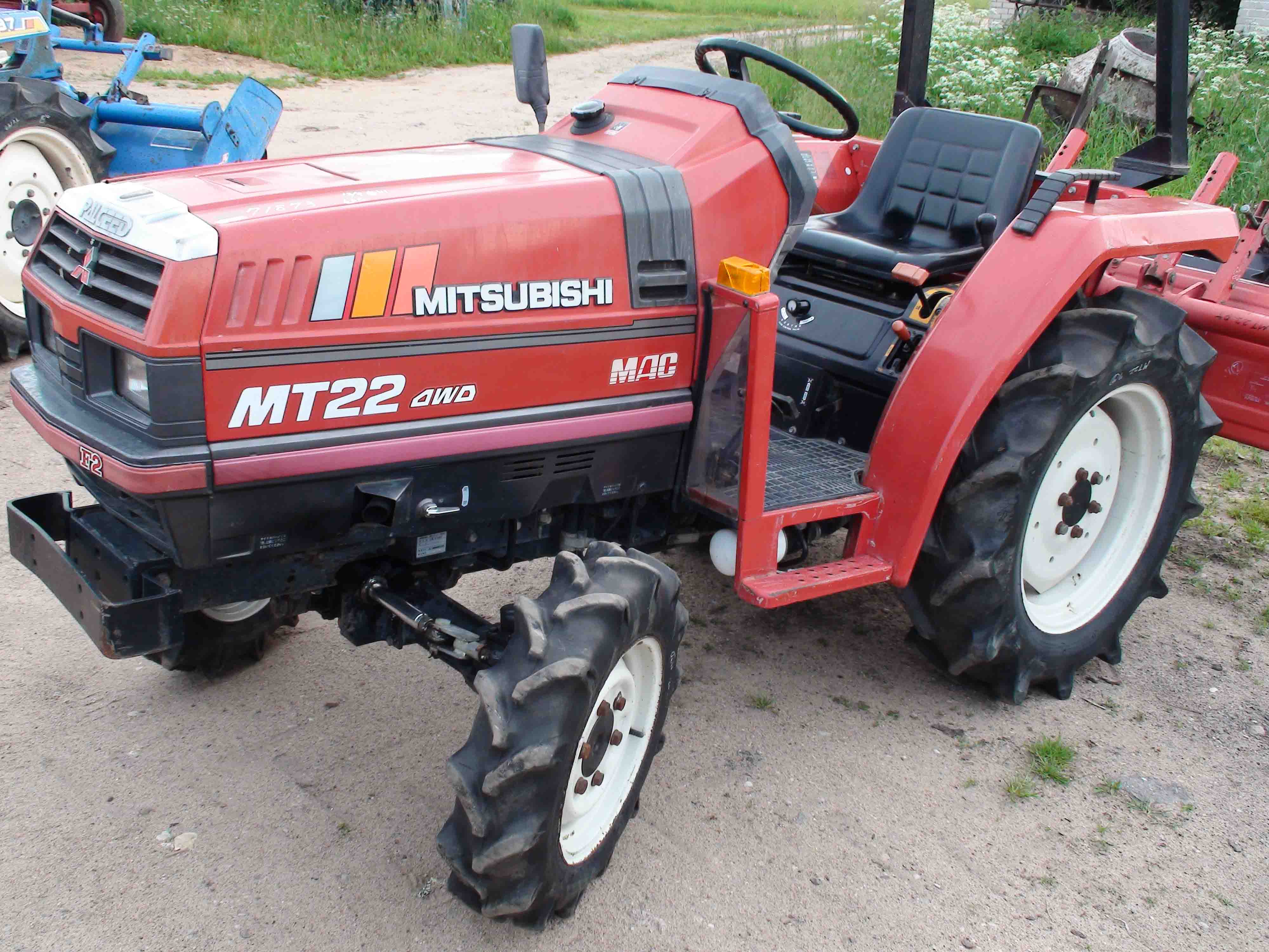 Mitsubishi MT22 | NIPPON - mini traktoriai iš Japonijos