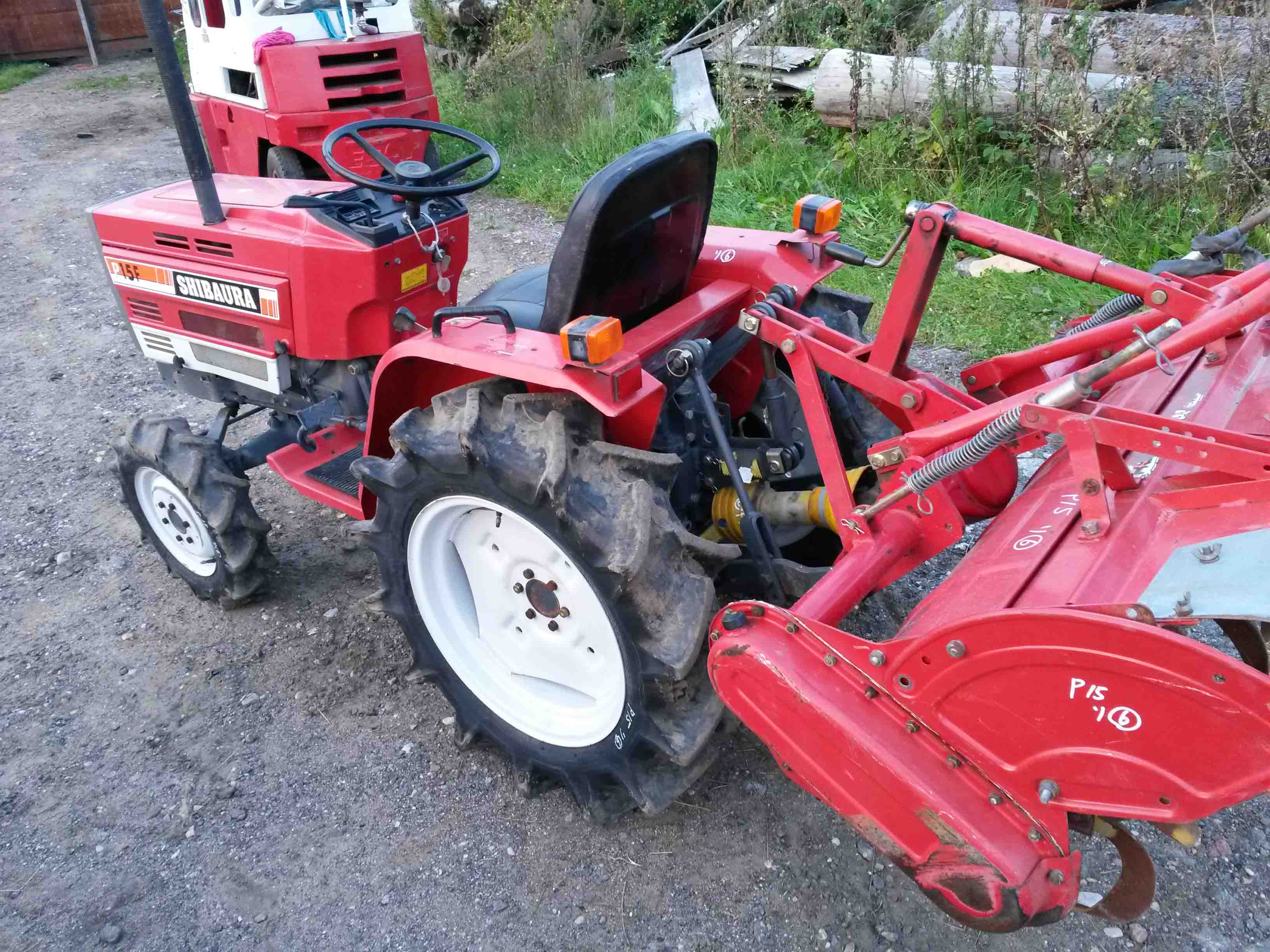 Shibaura P15F NIPPON compact tractors from Japan