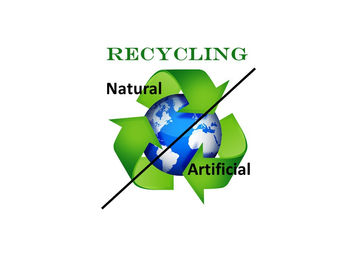 Recycling Artificial vs. Natural