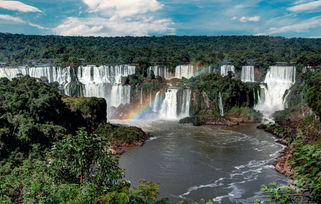 Rainbow at Iguazu Falls, Argentina
